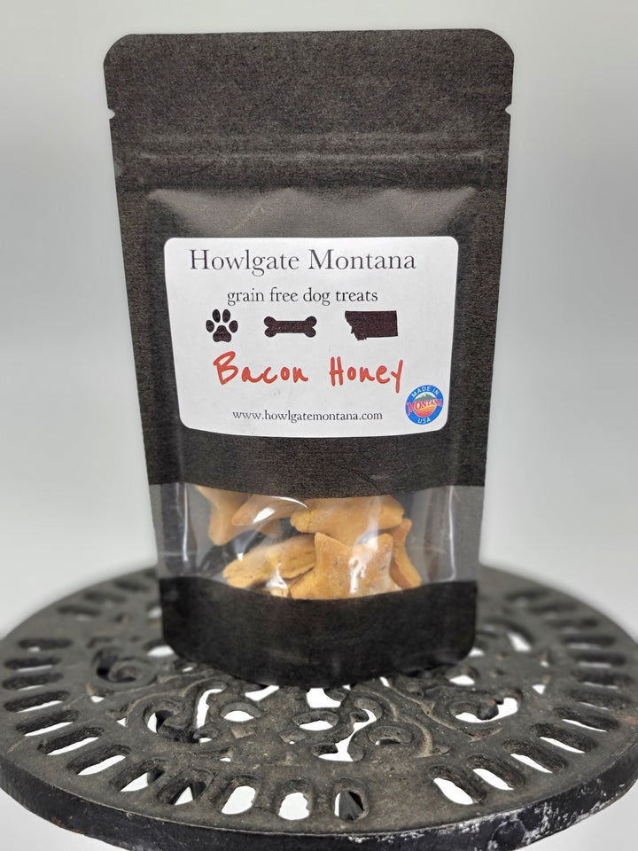 Bacon and Honey Spent Grain Dog Treats Mini