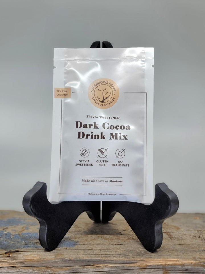 2 Servings Dark Cocoa Drink Mix