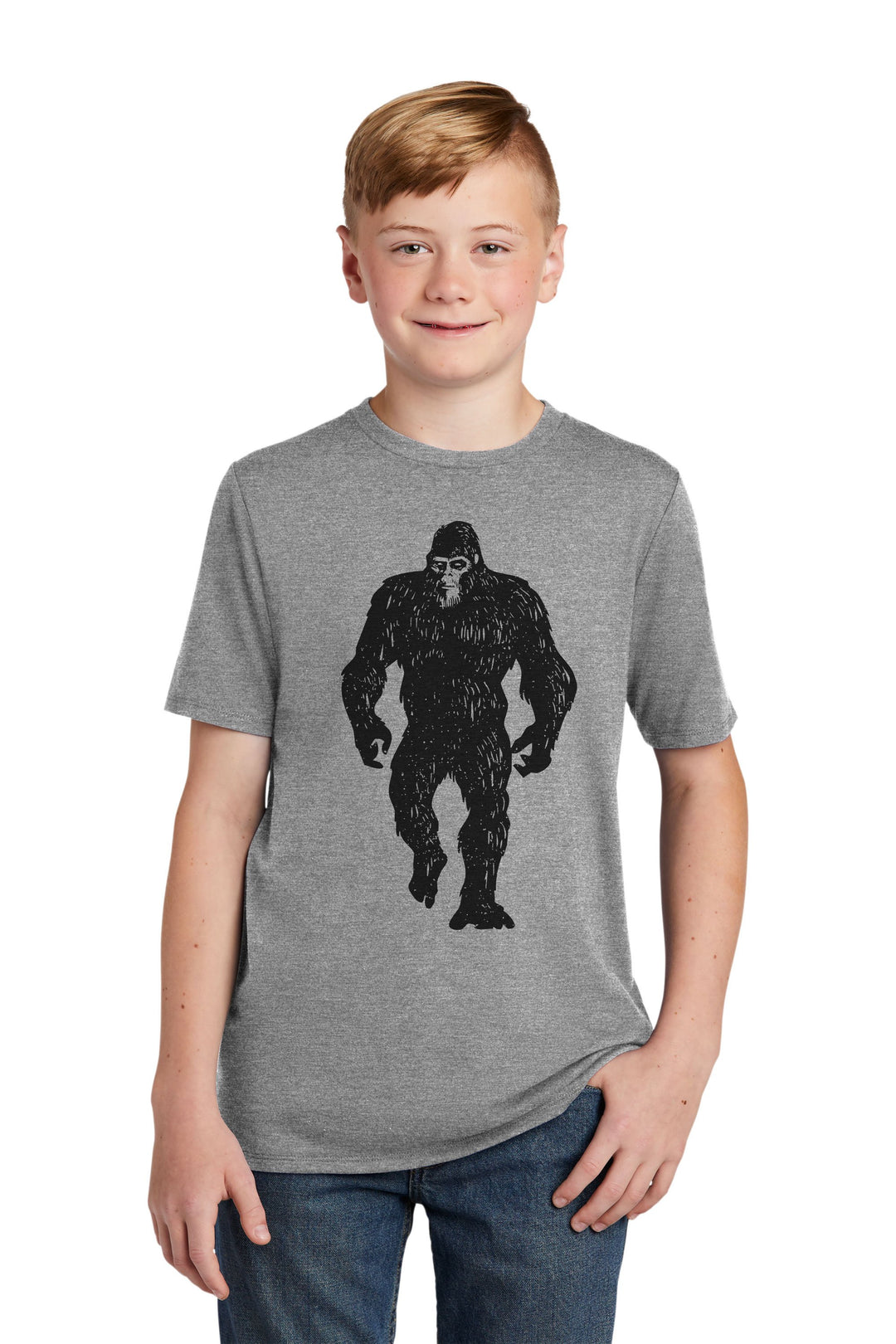 Grey Frost Bigfoot Youth T-Shirt