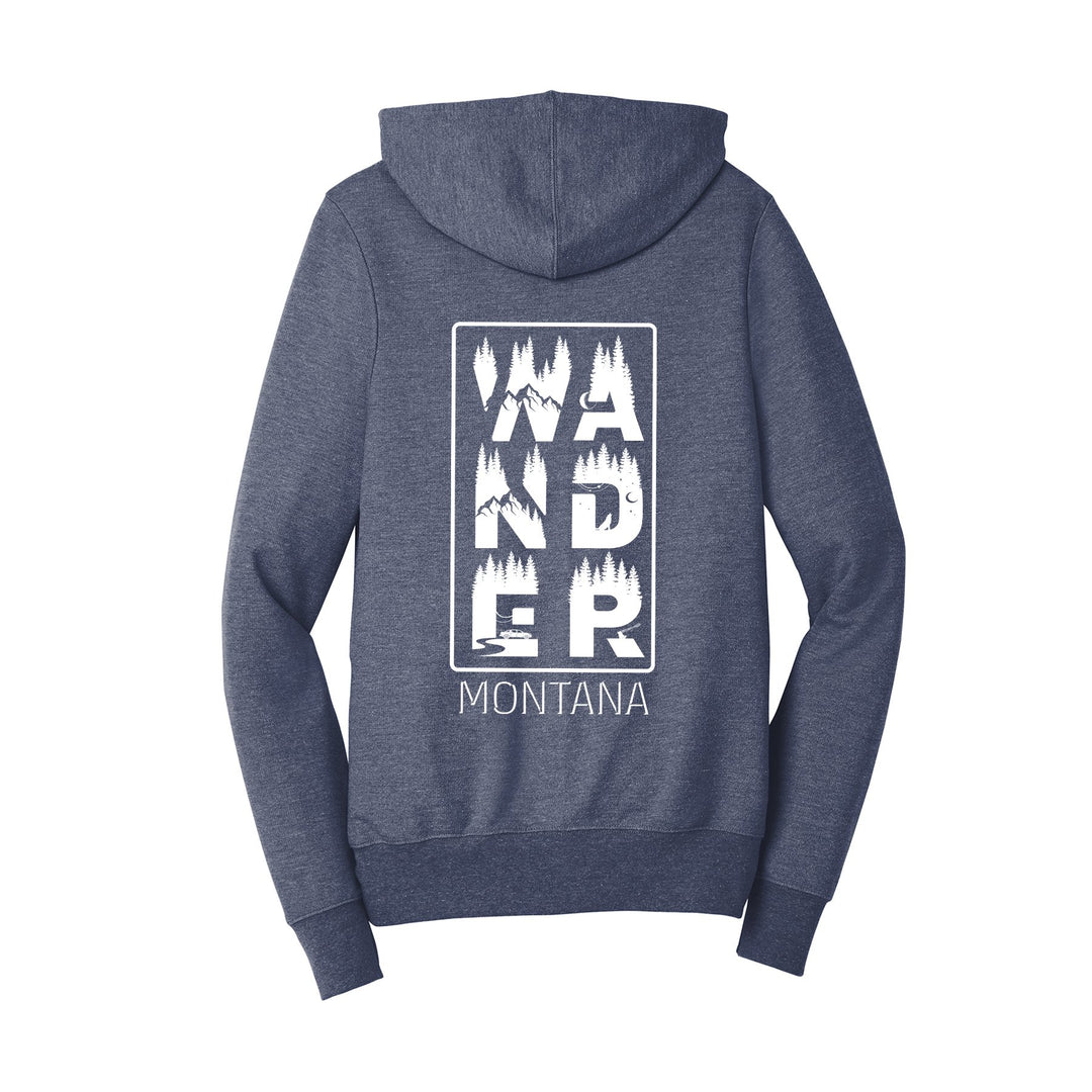 WANDER-MT Zip Up Hoodie