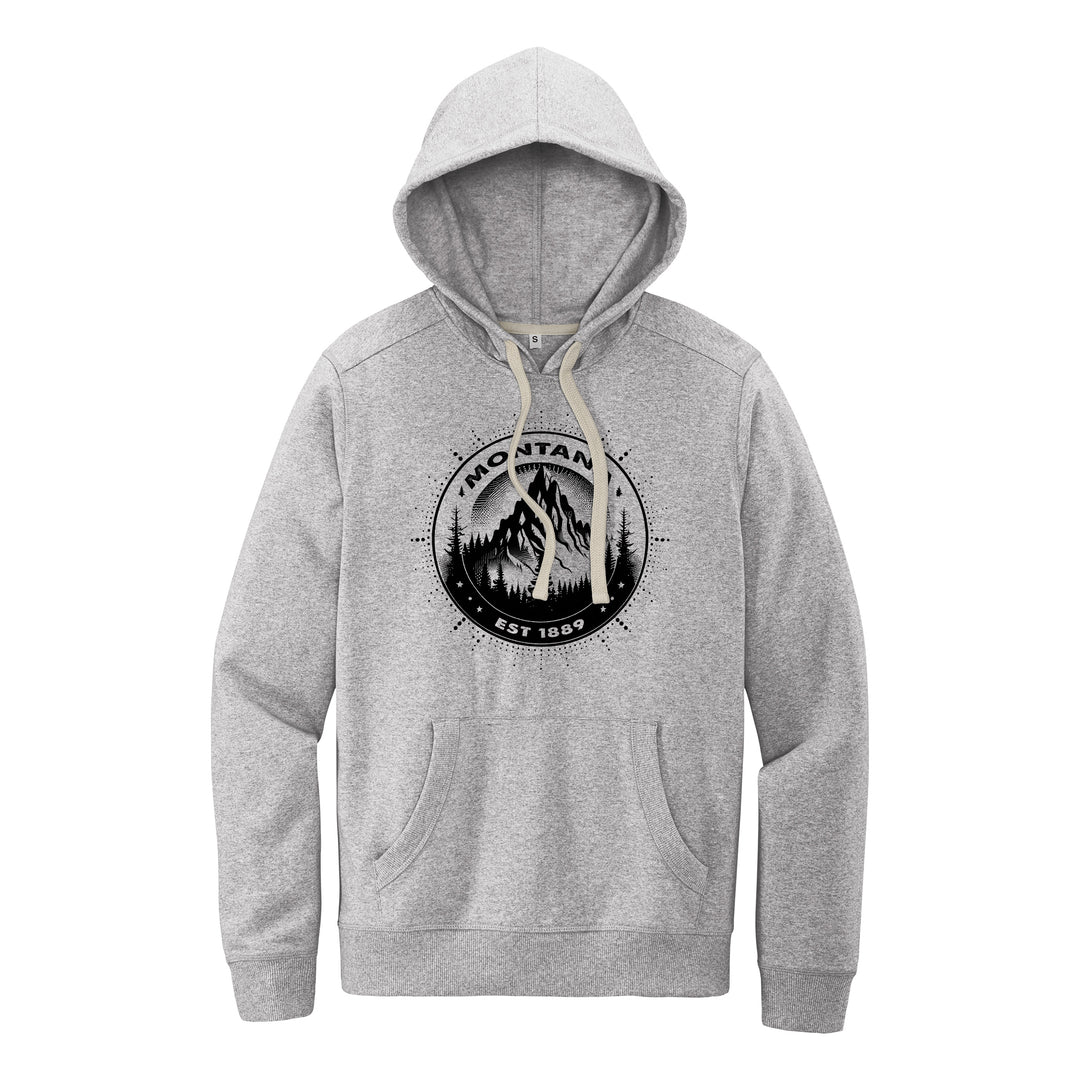 Tall Peak Montana - Sustainable Recycled Fleece Hoodie
