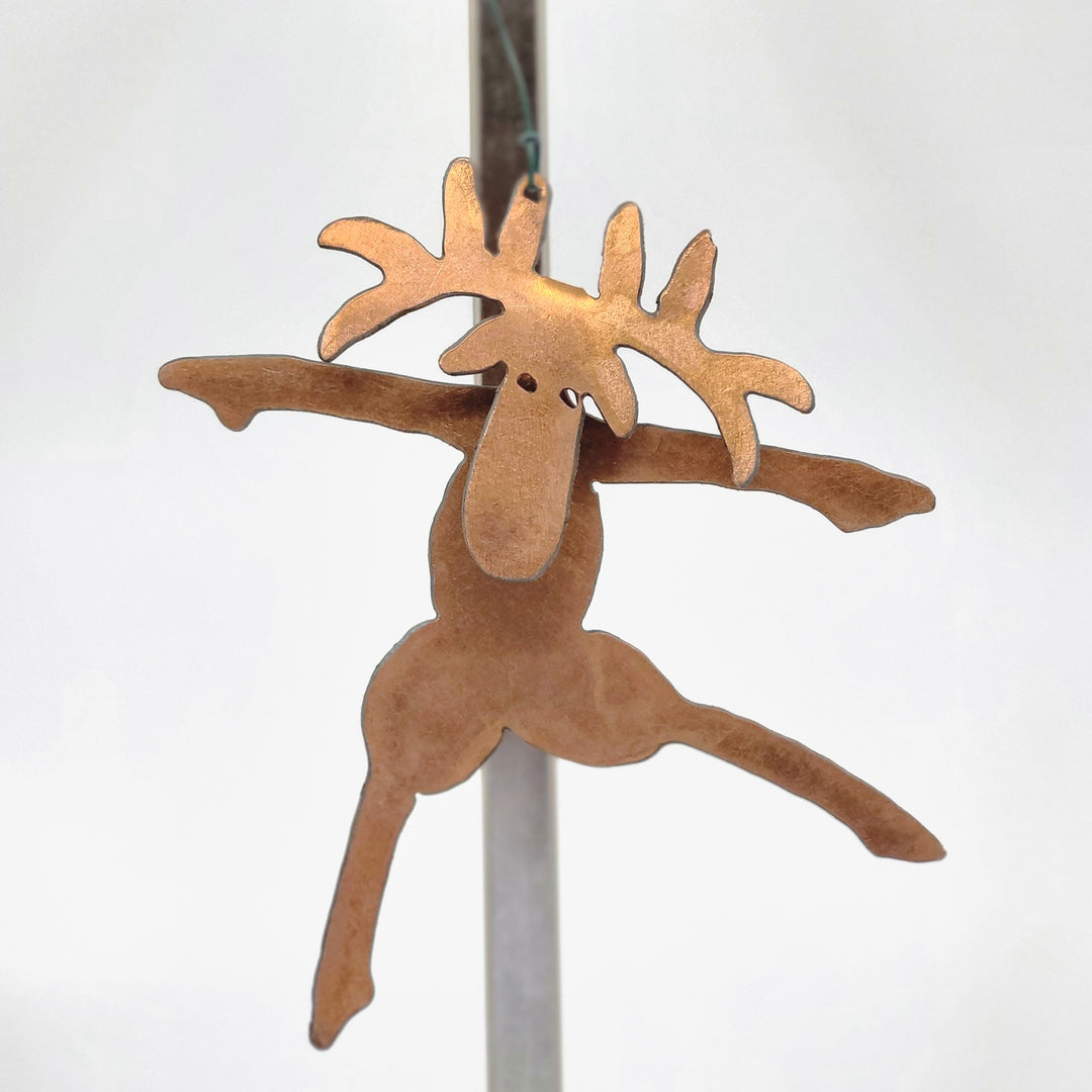 Dancing Elk Ornament