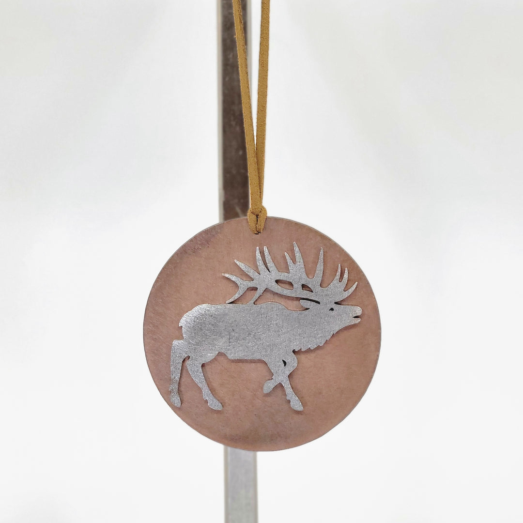 Elk Circle Ornament