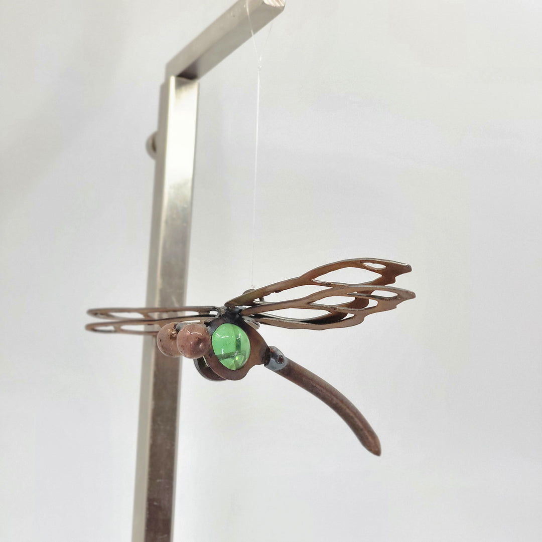 Hanging Dragonfly Metal Art