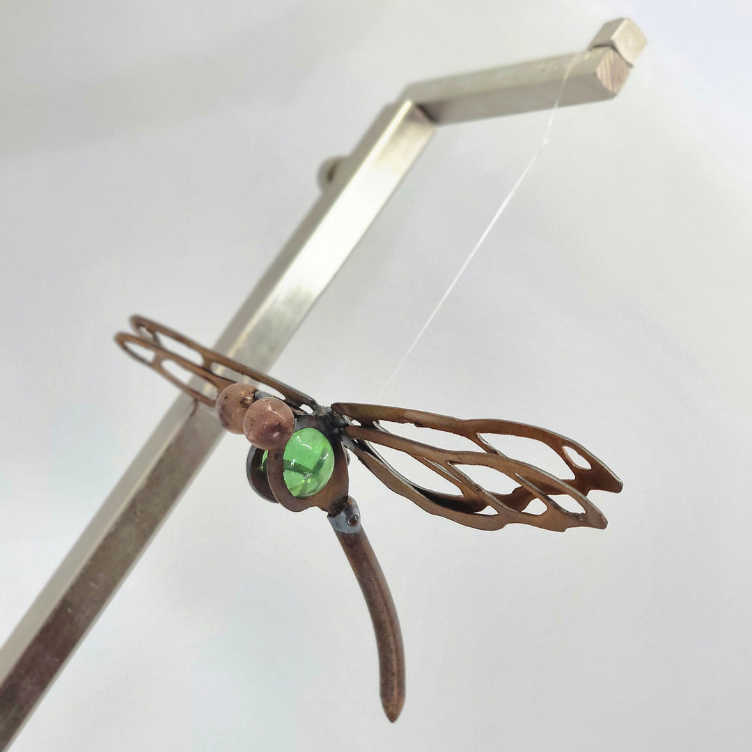 Hanging Dragonfly Metal Art