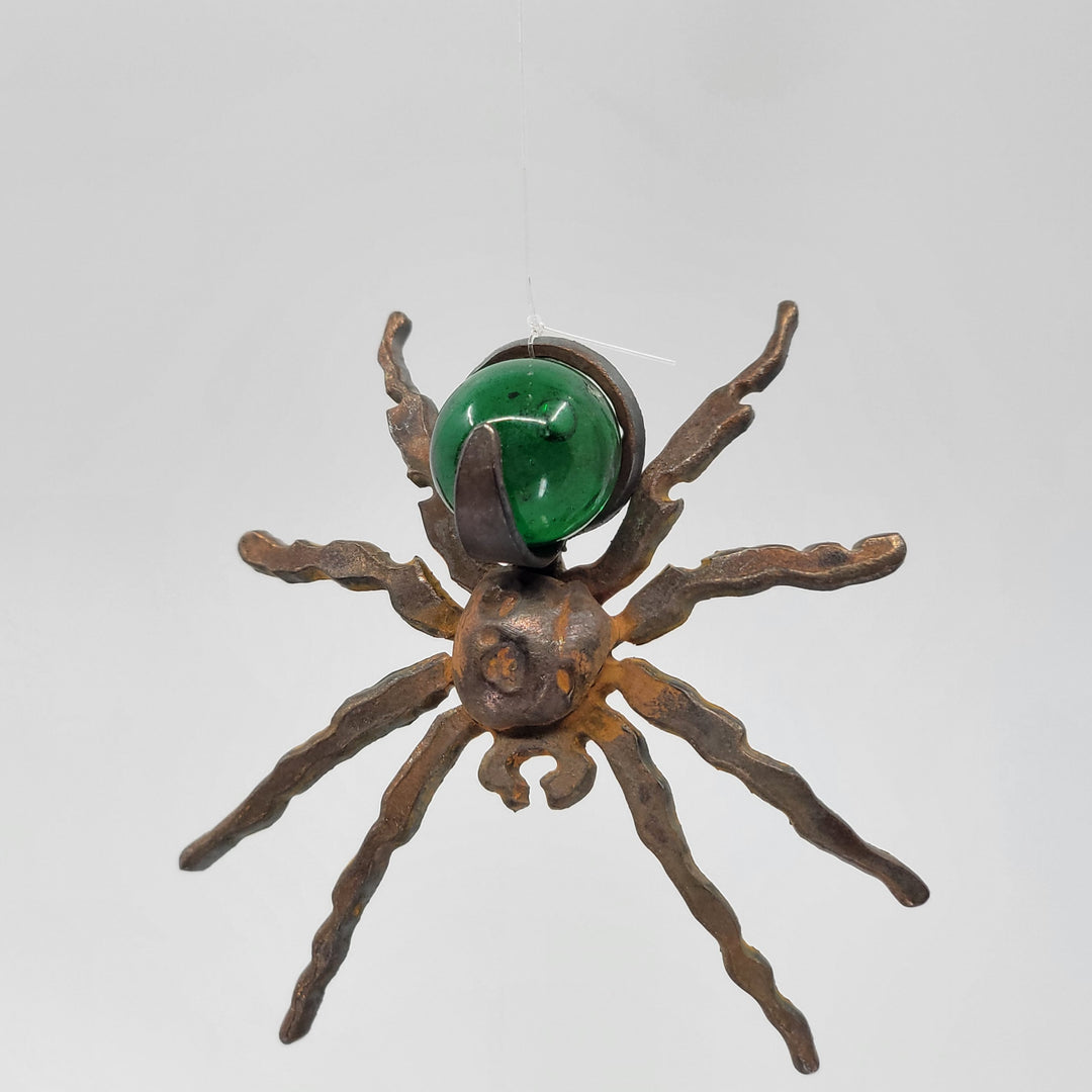 Hanging Spider Metal Art