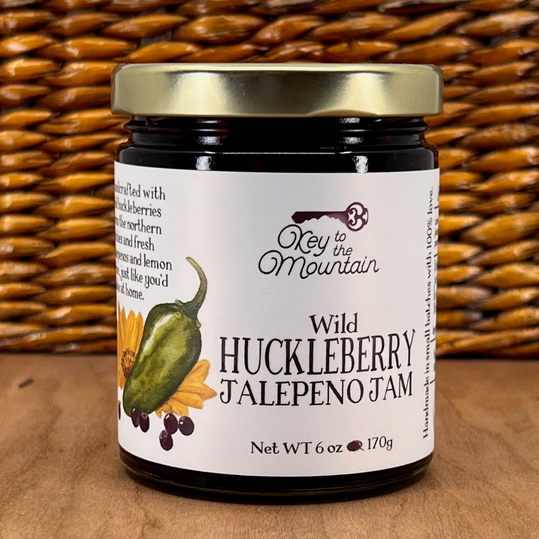 Wild Huckleberry Jalapeno Jam