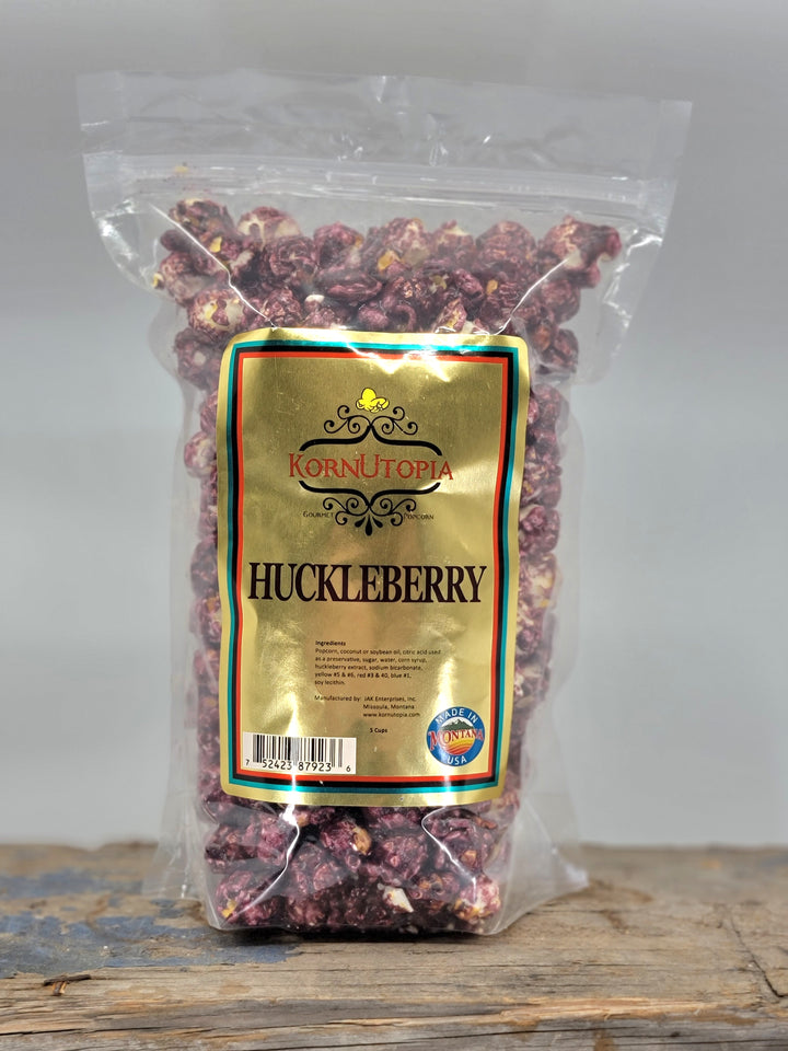 Huckleberry Gourmet Popcorn