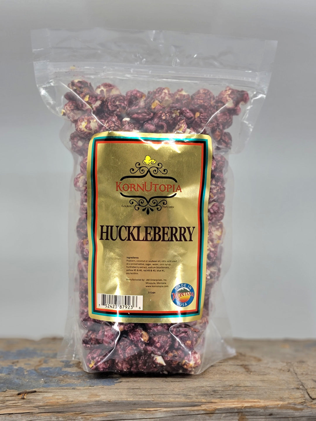 Huckleberry Gourmet Popcorn