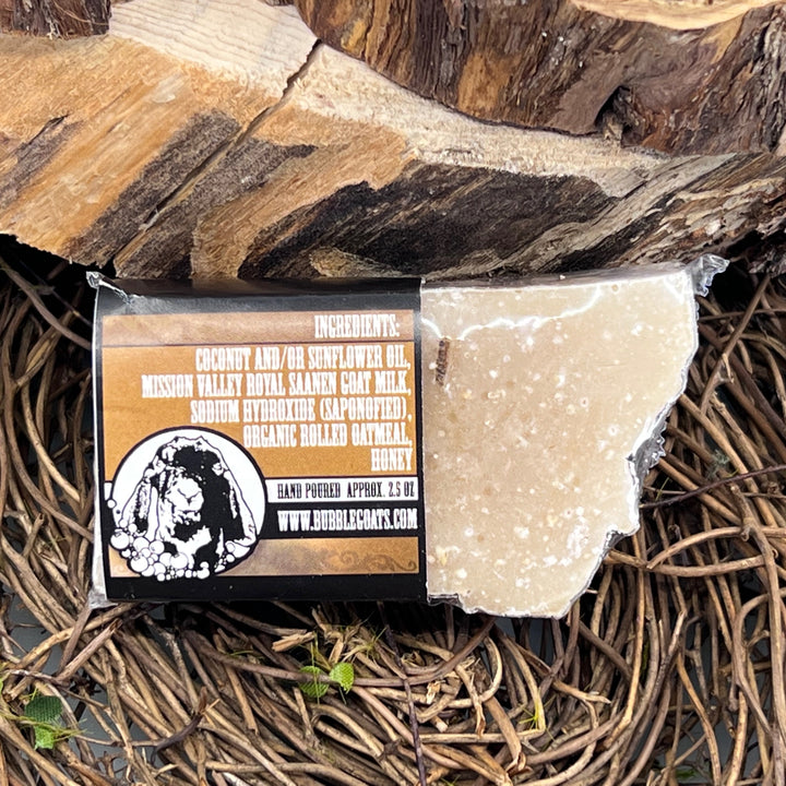 Milk & Honey Bubble Goat Soap