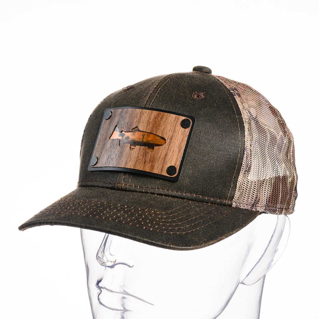 Brown Trout Patch Hat