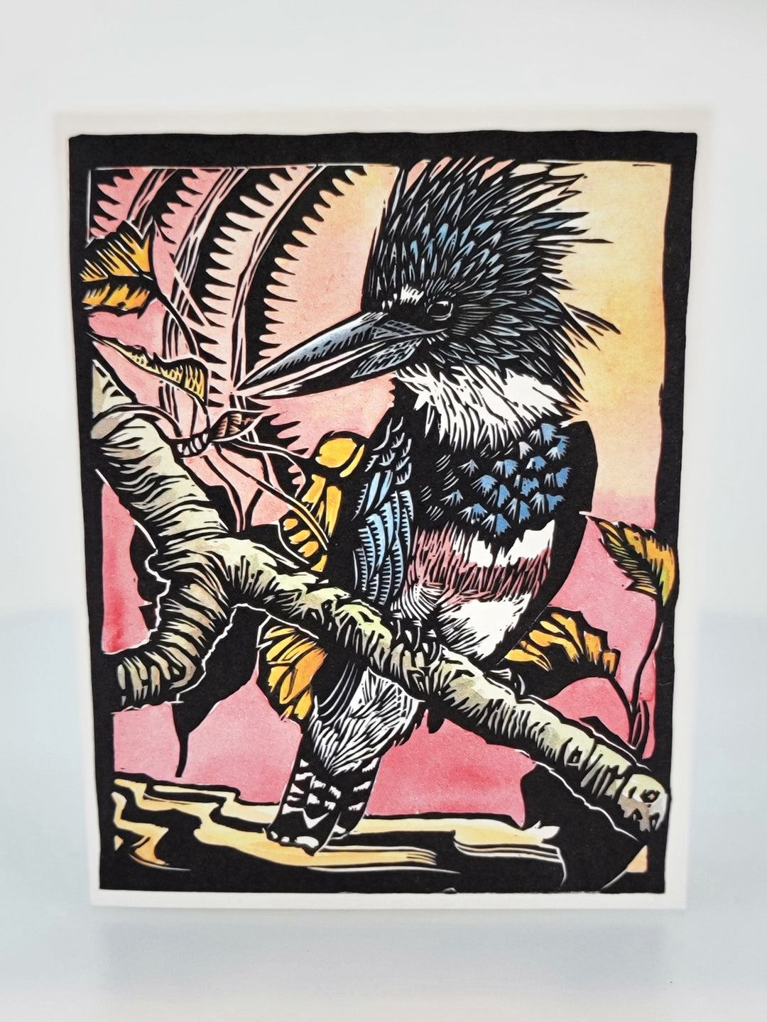 Laughing In The Trees Card