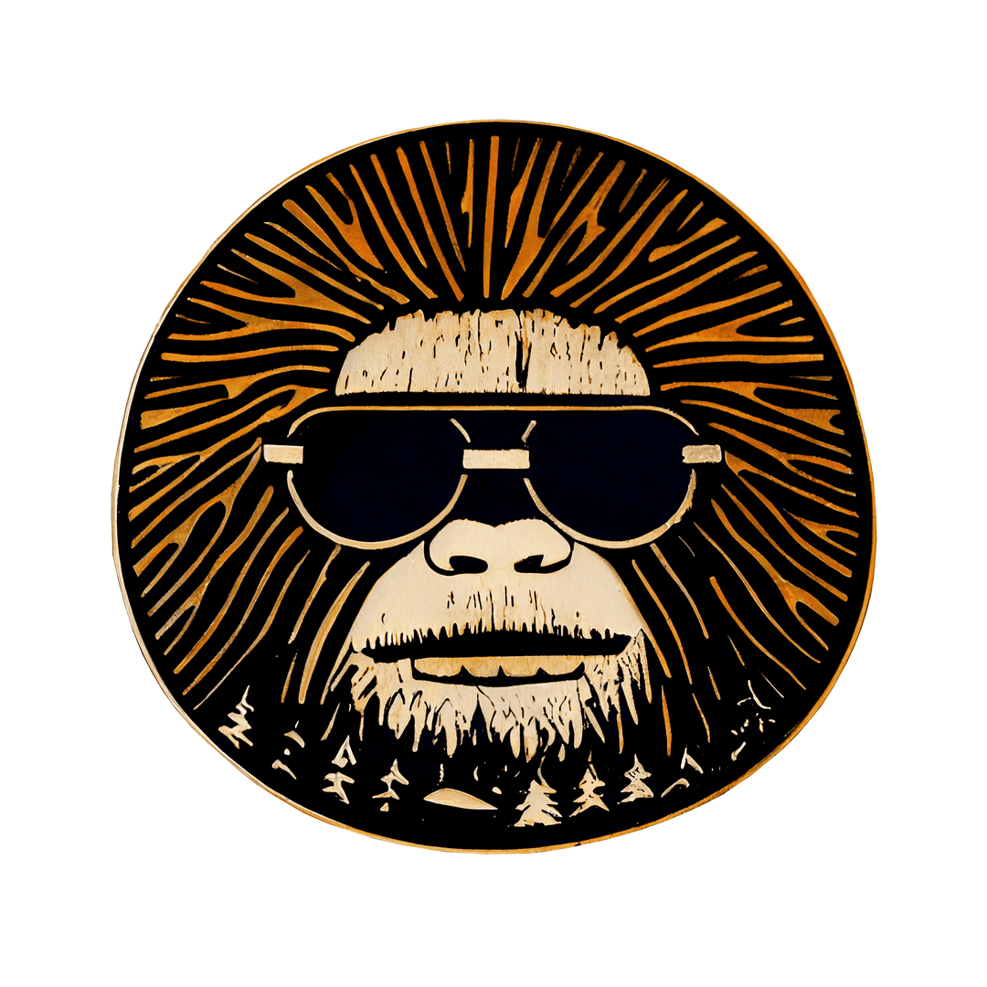 Cool Bigfoot Sticker