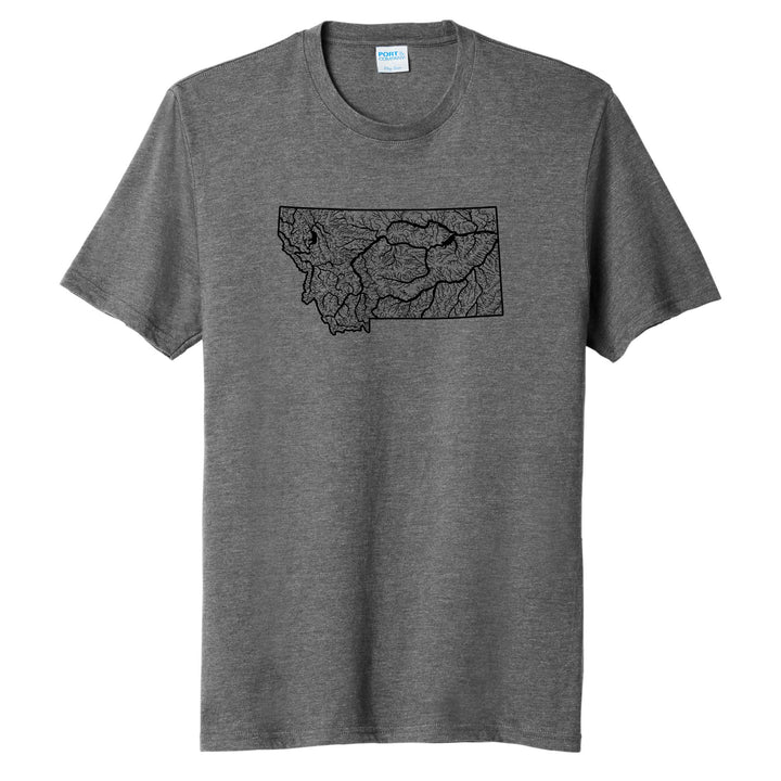 Montana Rivers Tri Blend Tee