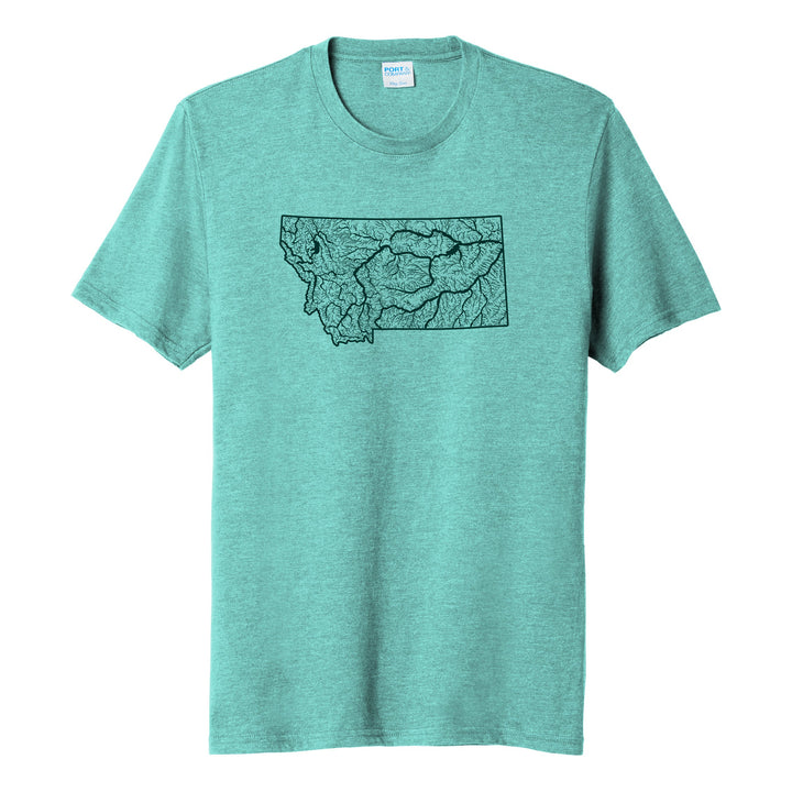 Montana Rivers Tri Blend Tee