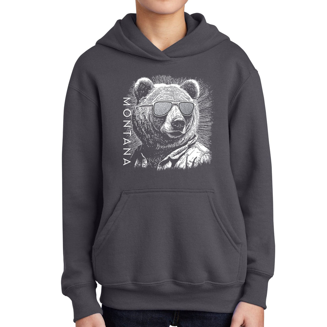 Glitter Bear Sunglasses - Montana Youth Hoodie