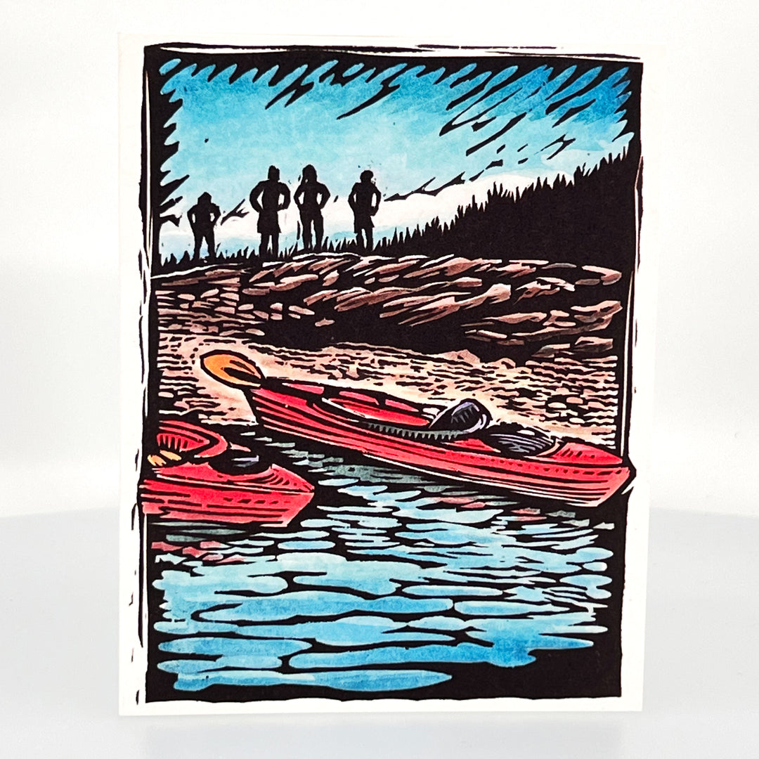 Red Kayaks Card