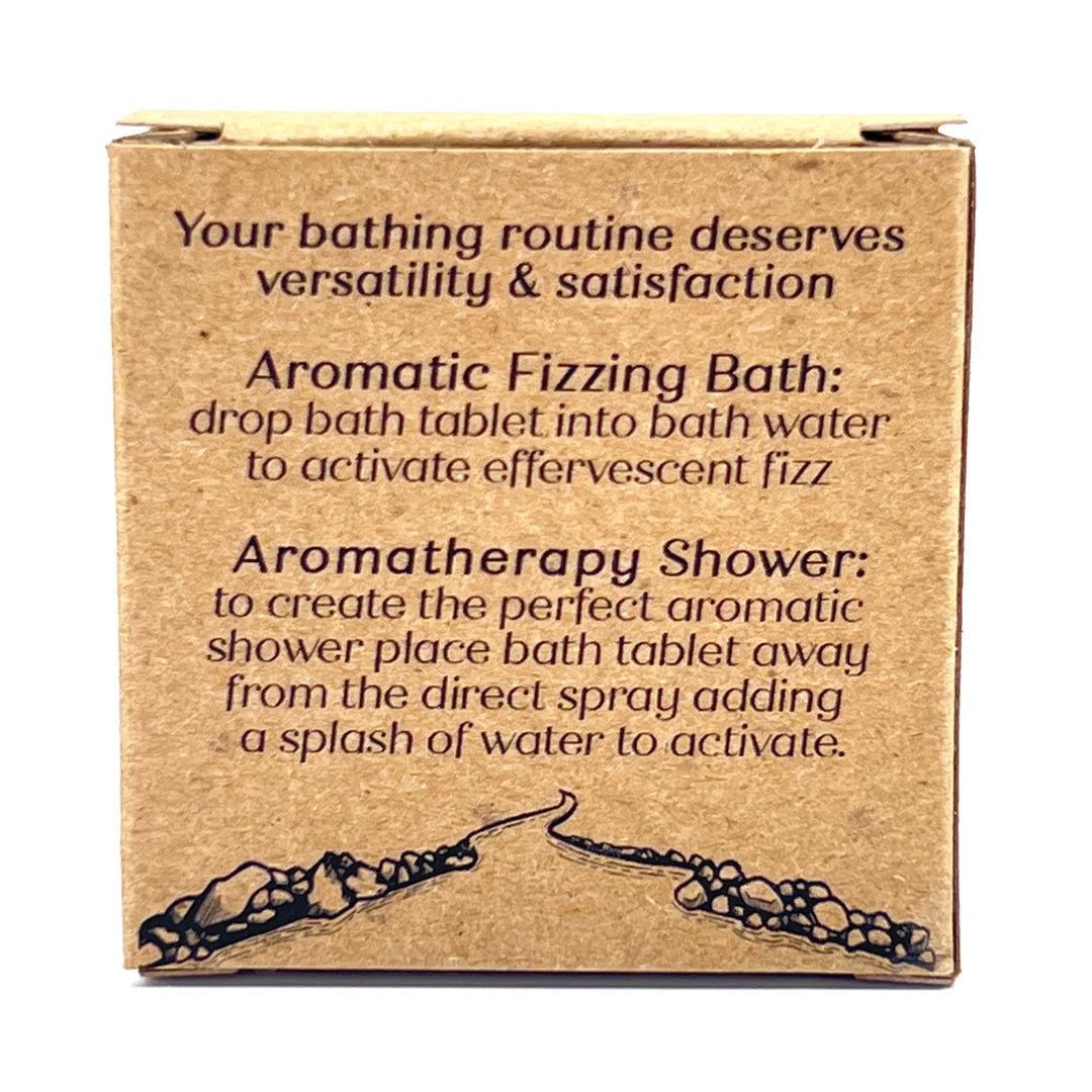 Awaken Shower Steamer - Lemon, Orange, Rosemary & Peppermint - handcrafted shower steamer made in Montana by Rock Creek Soaps