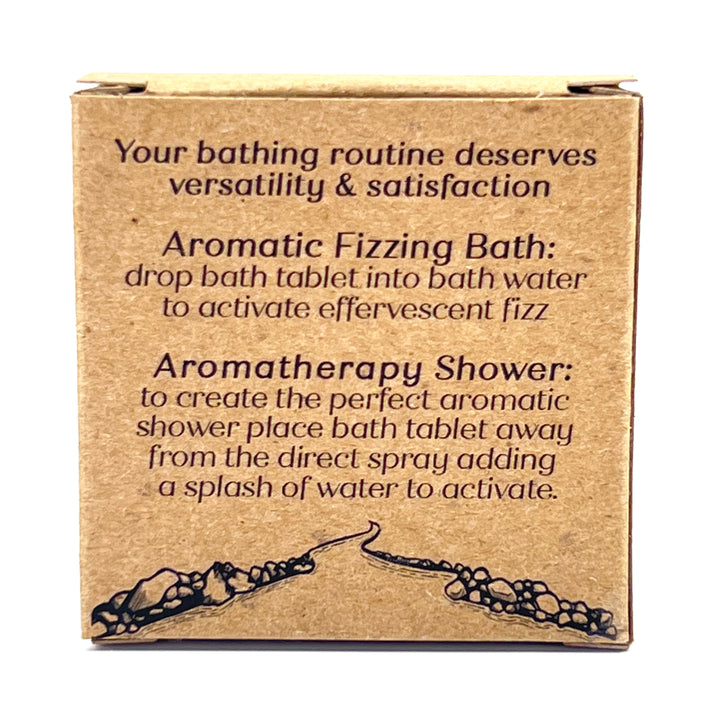 Awaken Shower Steamer - Lemon, Orange, Rosemary & Peppermint - handcrafted shower steamer made in Montana by Rock Creek Soaps