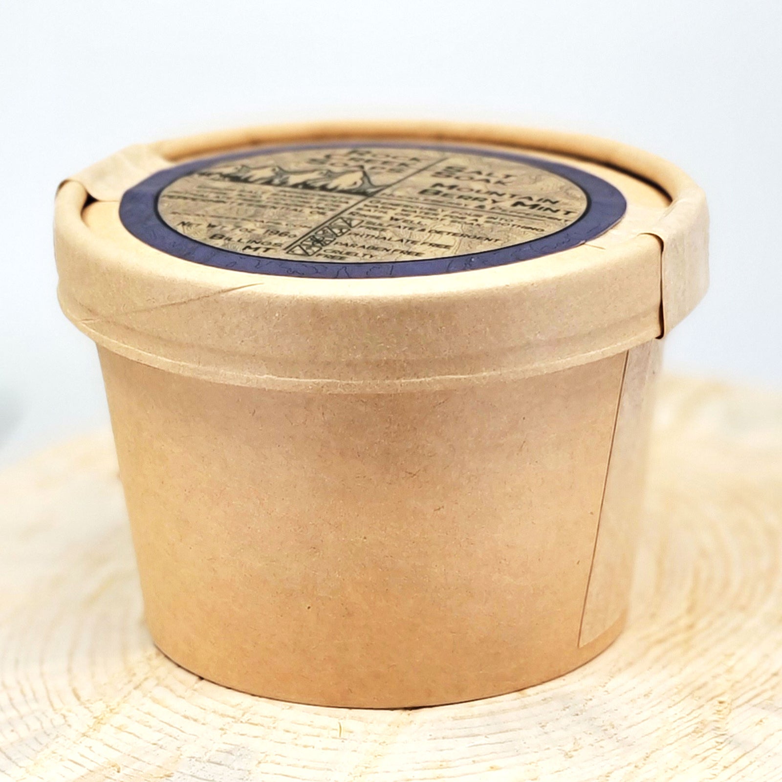 Mountain Berry Mint Salt Soak - Huckleberry & Peppermint - handcrafted salt soak made in Montana by Rock Creek Soaps