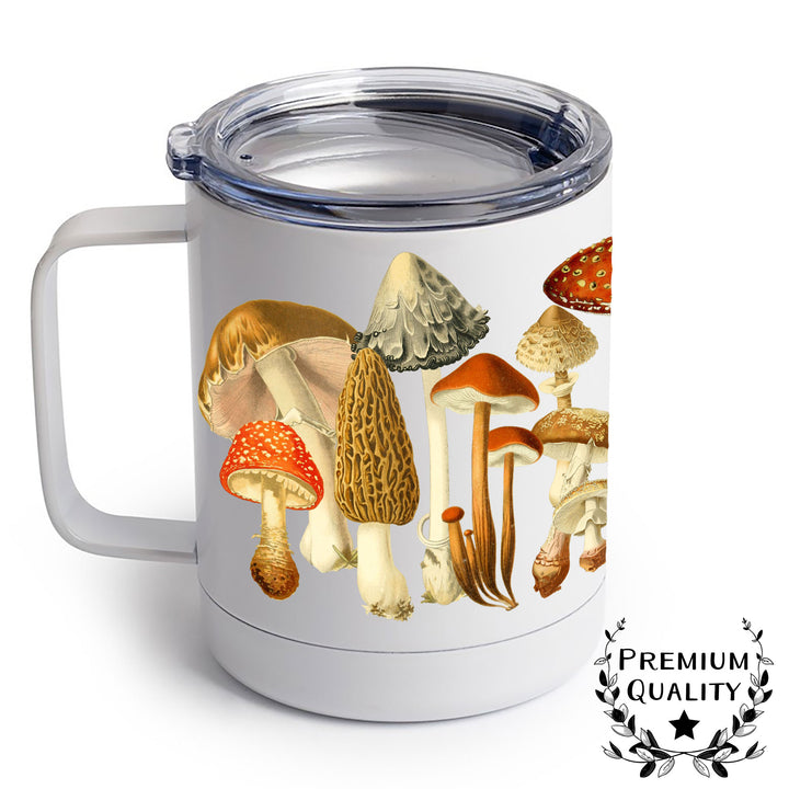 Wild Mushroom Stainless Steel Insulated Mug