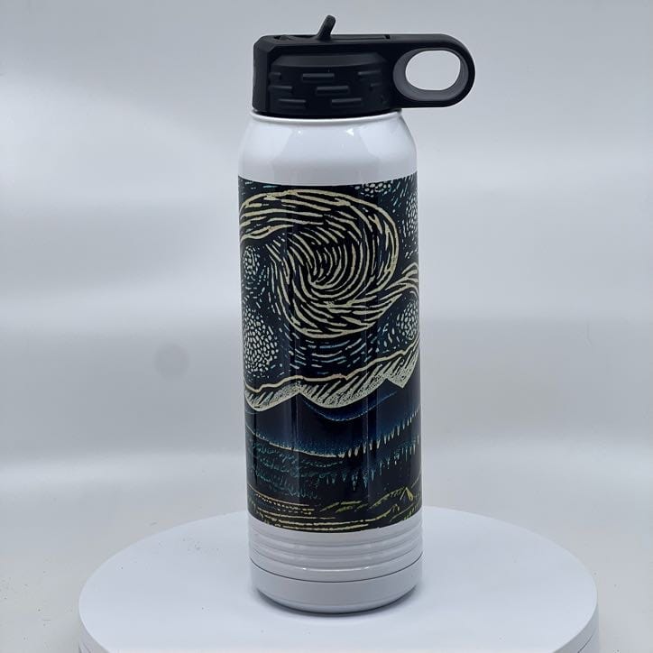 Montana Starry Night 30 oz Insulated Water Bottle