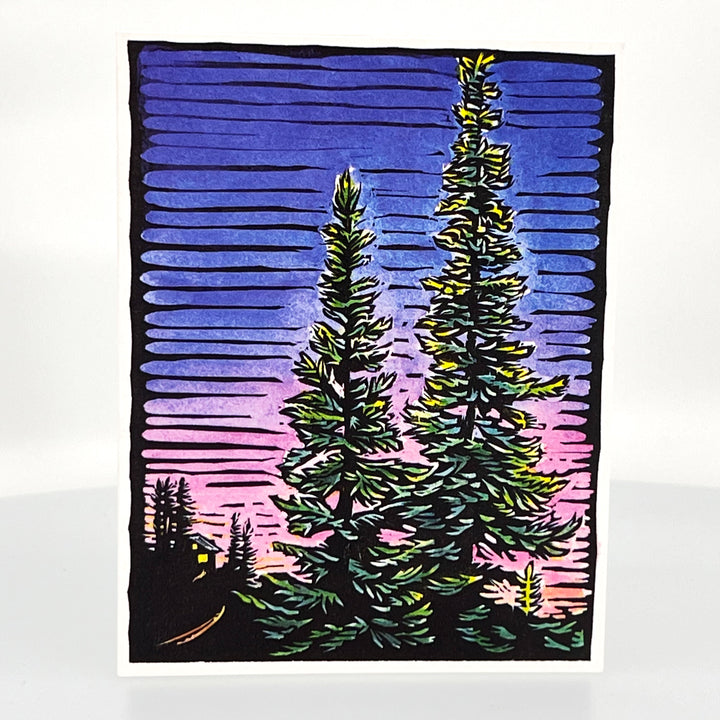Subalpine Fir Card