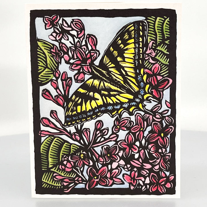 Tiger Swallowtail: Drinking Deeply Card