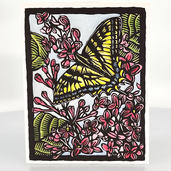Tiger Swallowtail: Drinking Deeply Card