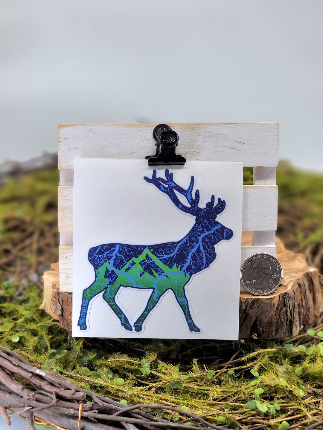 Vinyl Elk Sticker