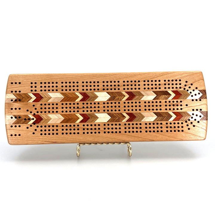 Continuous 3 Player Heirloom Cribbage Board