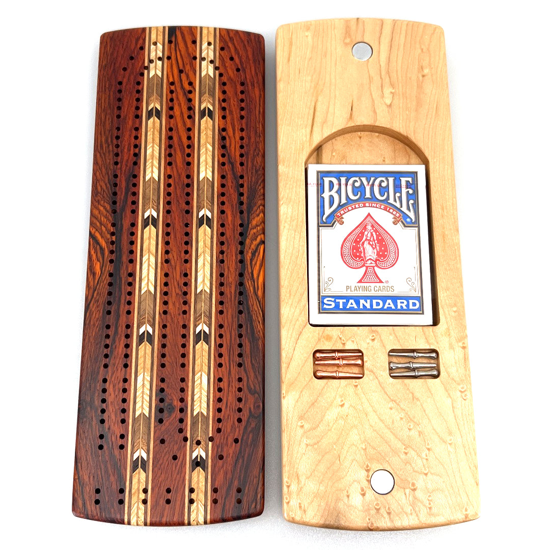 Continuous 2 Player Heirloom Cribbage Board