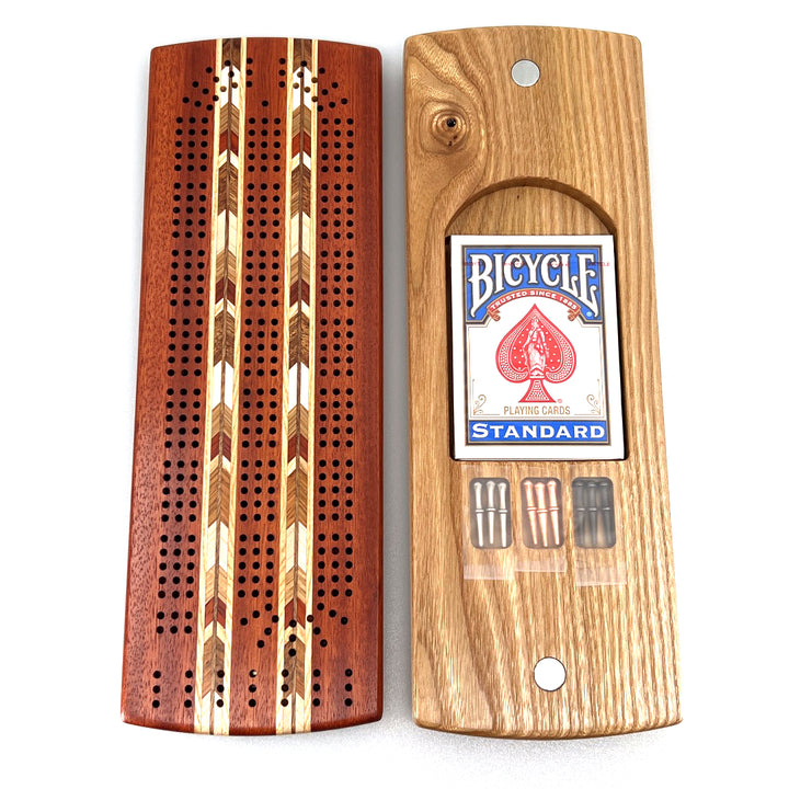 Continuous 3 Player Heirloom Cribbage Board