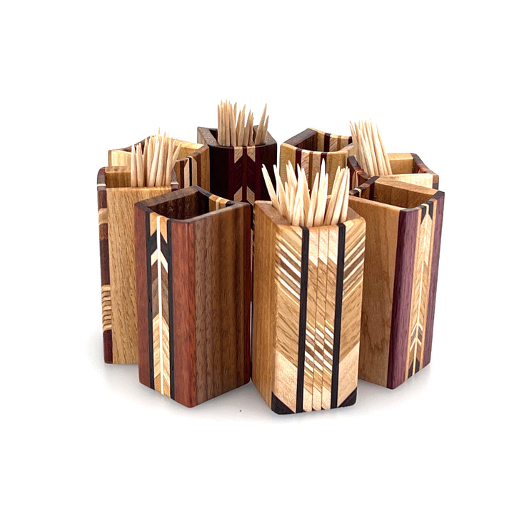 Heirloom Wooden Toothpick Holder