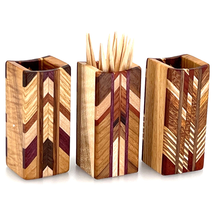 Heirloom Wooden Toothpick Holder