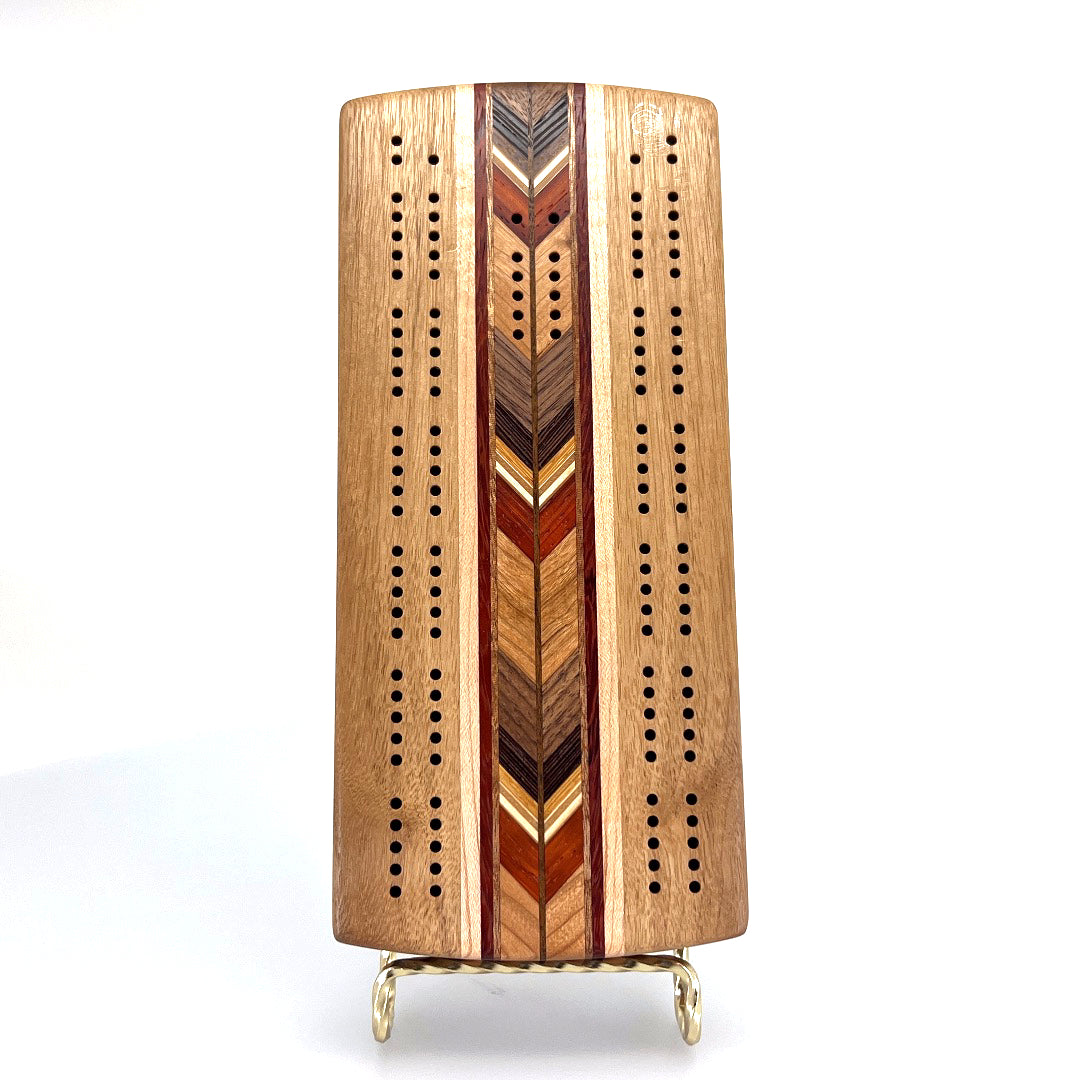 Travel 2 Player Heirloom Cribbage Board