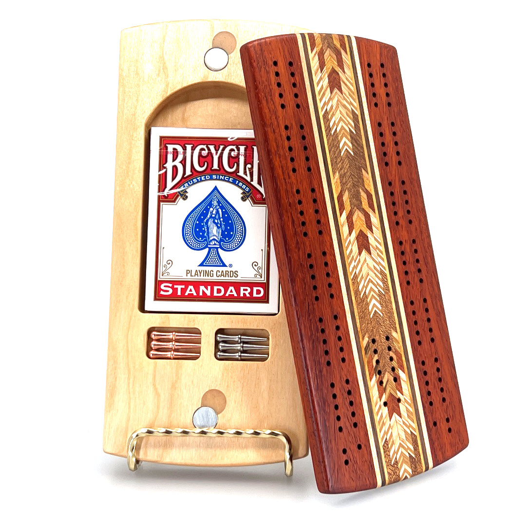 Travel 2 Player Heirloom Cribbage Board