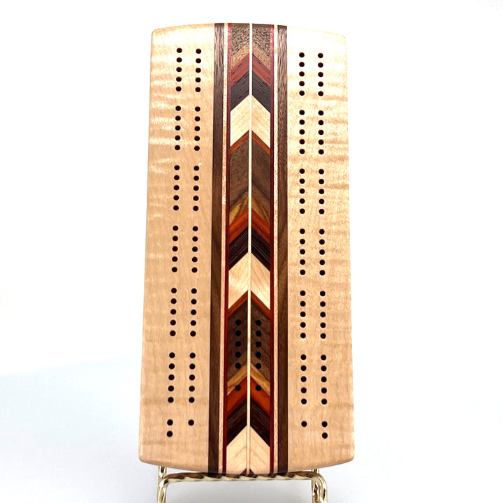 Travel 2 Player Heirloom Cribbage Board