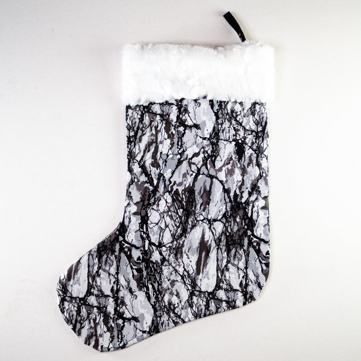 Cotton Pattern Holiday Stocking w/Ripstop Lining Christmas Stocking Last Best Supply Co Shadow Box