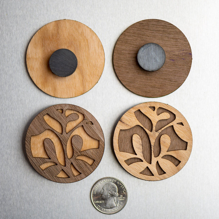 Dual Species Wood Magnet Magnet Last Best Supply Co