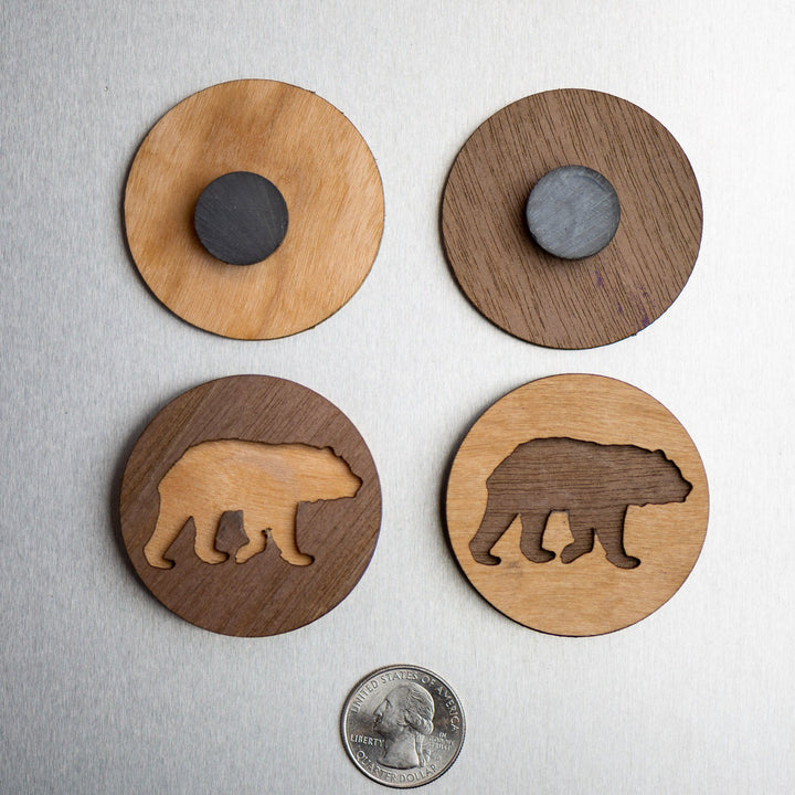 Dual Species Wood Magnet Magnet Last Best Supply Co