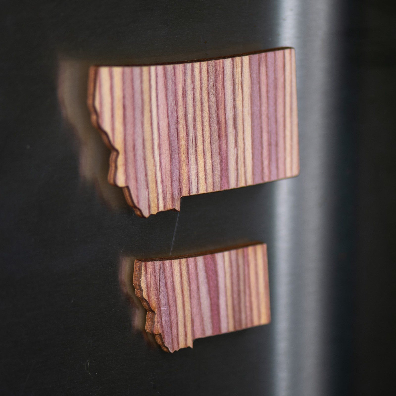 Montana Shaped Wood Magnet Magnet Last Best Supply Co