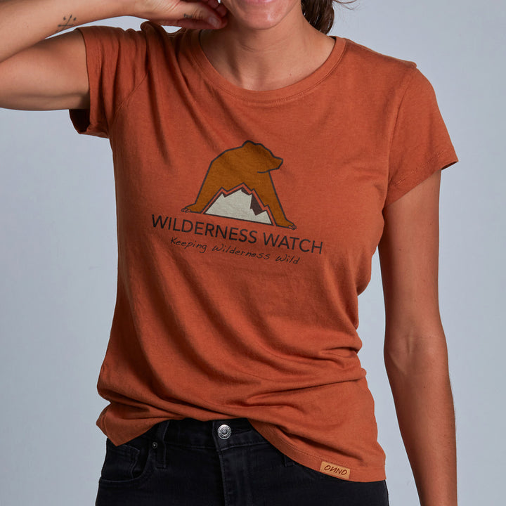 Silky Soft Ladies Bamboo Blend Tee - Wilderness Watch